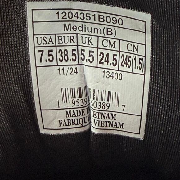 Brooks Glycerin 22 GTS 1204351B090 Women's Black Running Sneakers Size 7.5 B - Picture 8 of 8